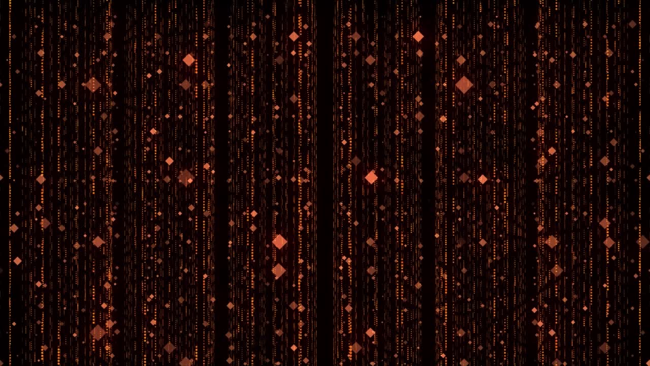 lluvia de brillo dorado