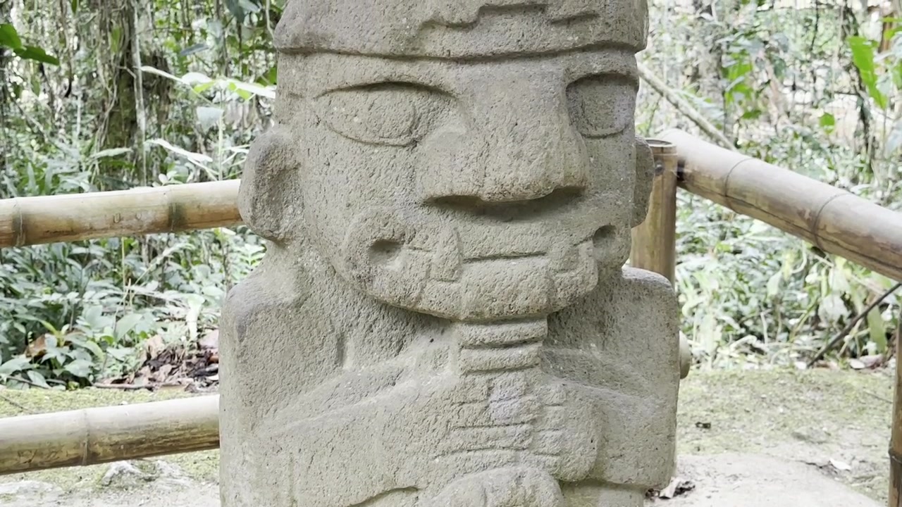 Statue di San Agustín, Colombia