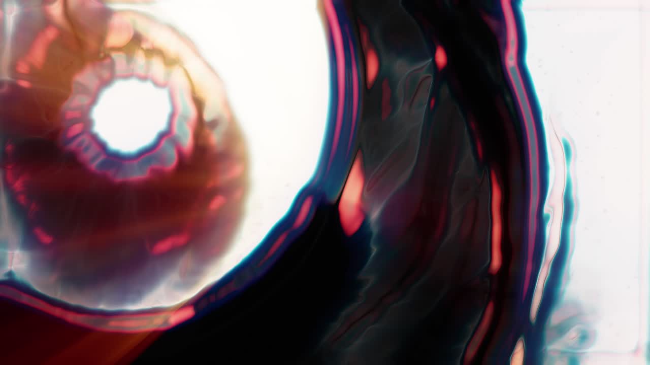 nebulosa cósmica roja en el fondo oscuro