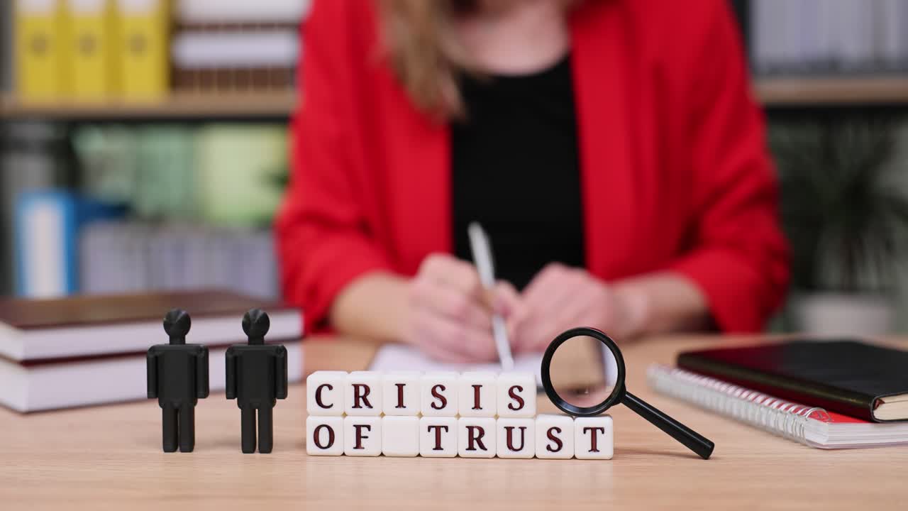 Crisis of Trust Concept