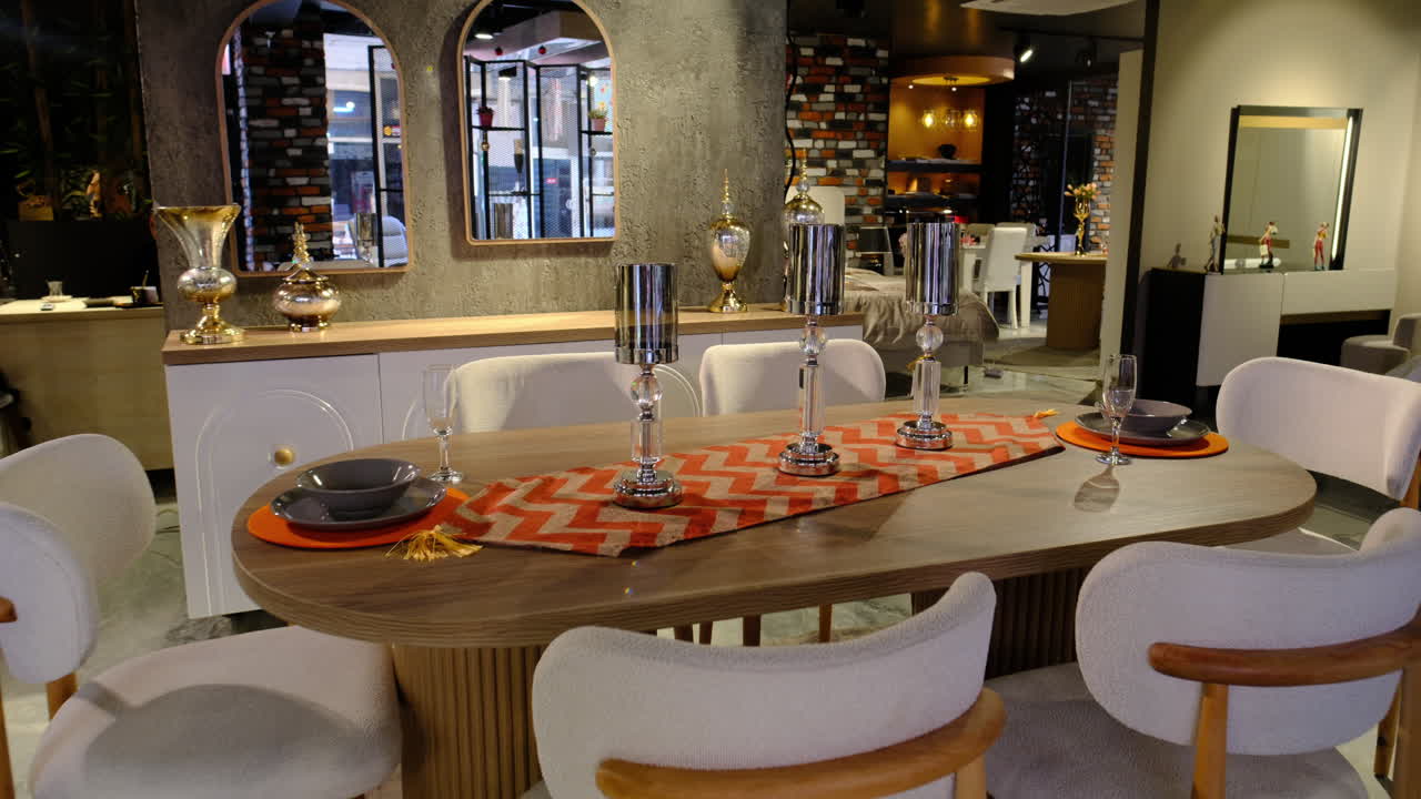 Elegant Dining Room Set: A Touch of Luxury