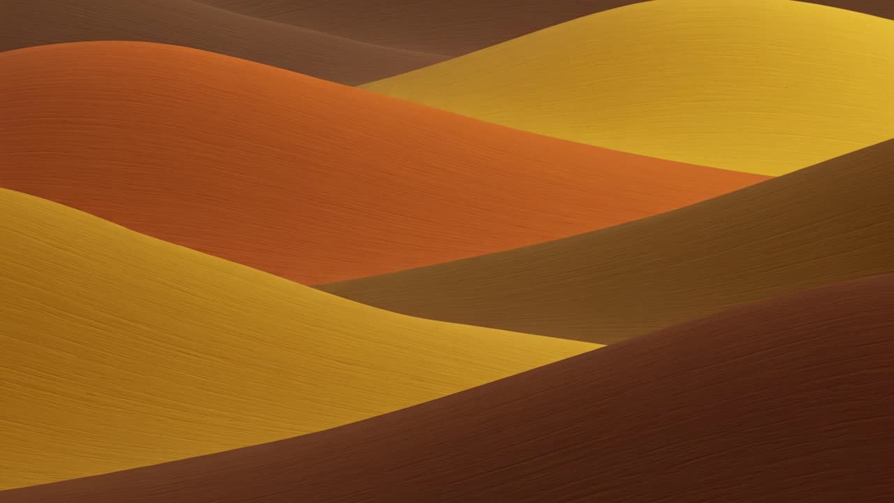 A Stunning Display of Soft, Flowing Waves: A Visual Journey Through Vibrant, Earthy Tones of Reds, Yellows, and Browns in a Serene Landscape