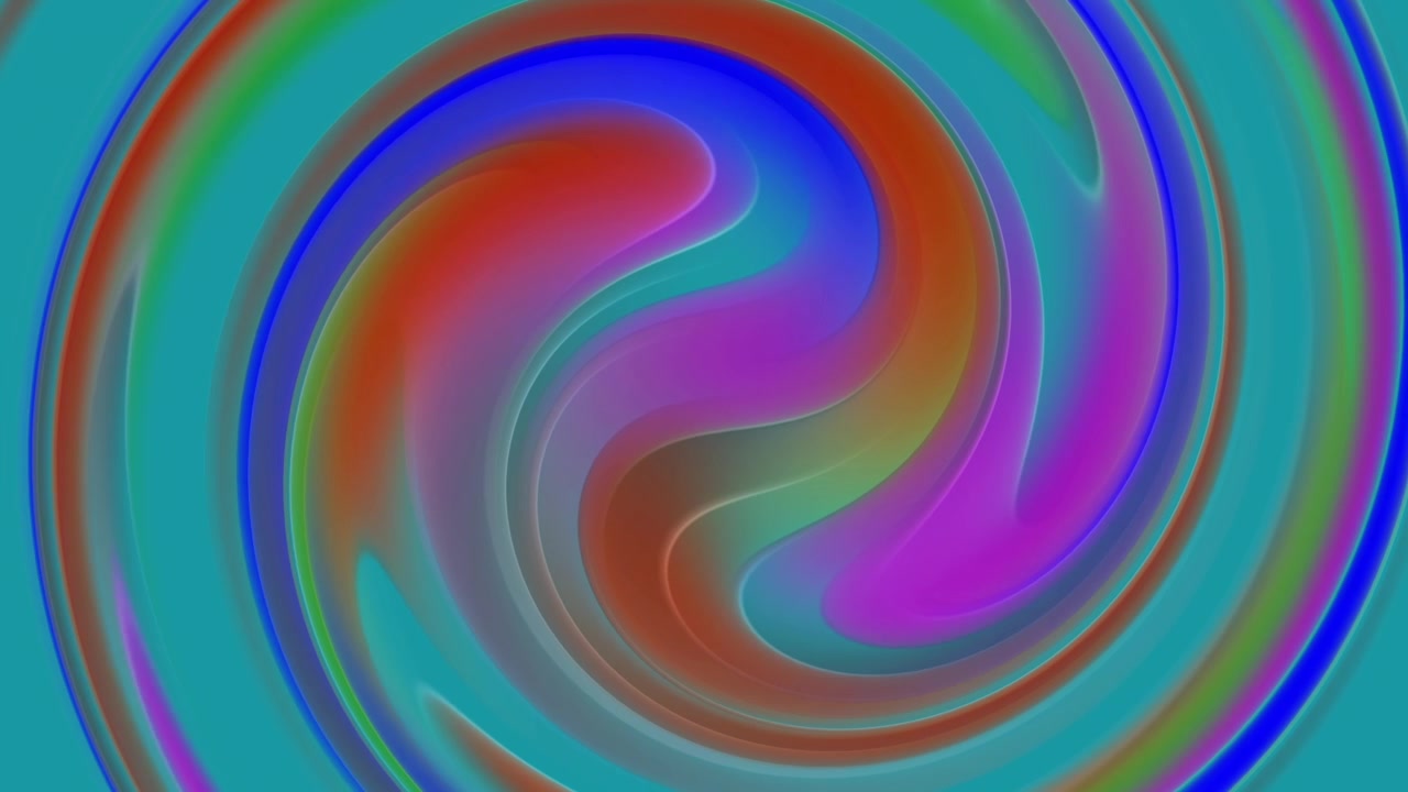 Sfondo in loop con colori a gradiente vorticosi astratti e vibranti