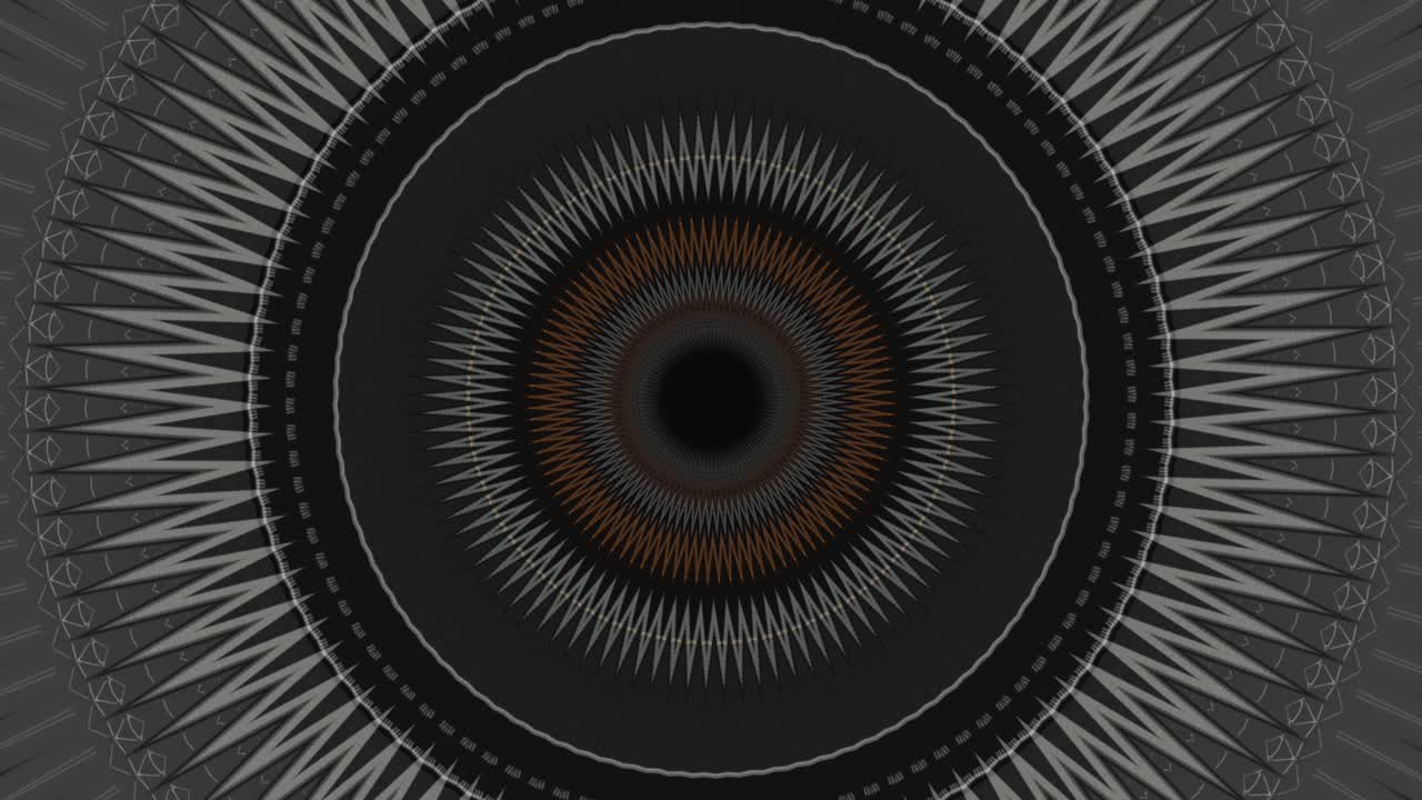 Mandala con diseño abstracto