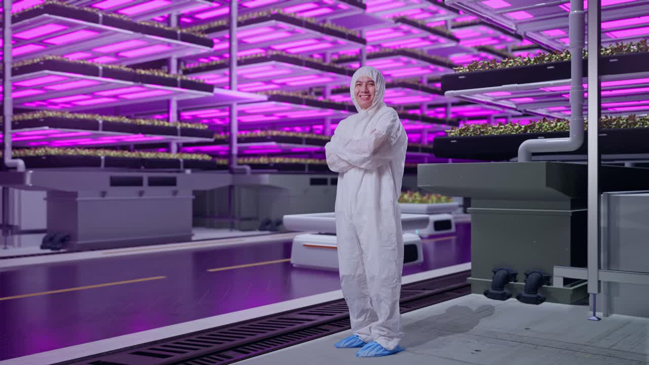 Vertical Farm Worker