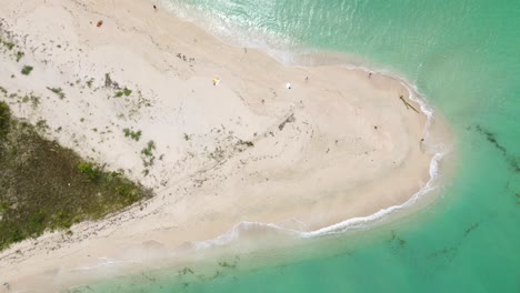 Drohne-Cayo-Zapatilla-Island,-Bocas-Del-Toro,-Panama