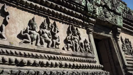 ancient khmer temple carvings