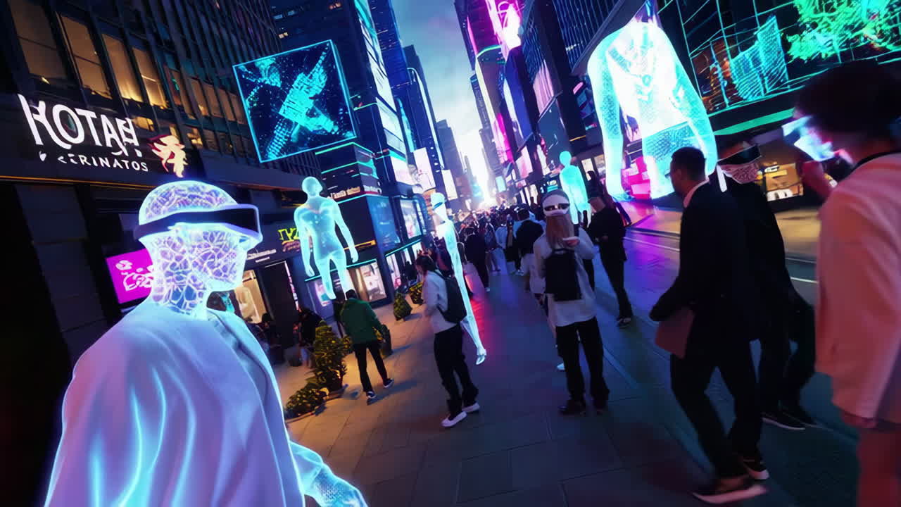 Virtual Reality Experience in a Futuristic City