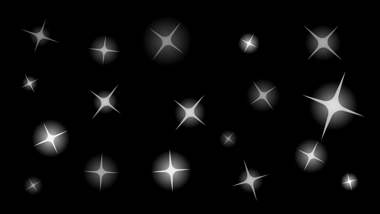 Simple background with stars
