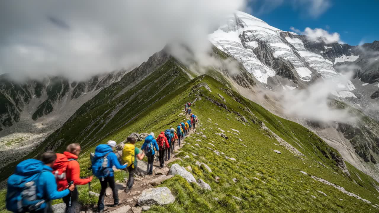 Hiking Adventure in the Mountains