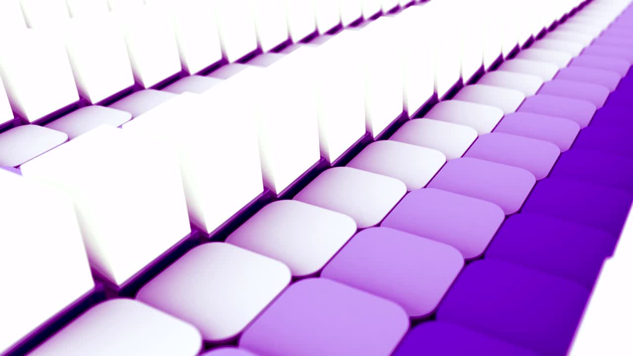 renderización 3d abstracta con cubos, fondo animado con formas geométricas en movimiento. video 4k sin costuras.