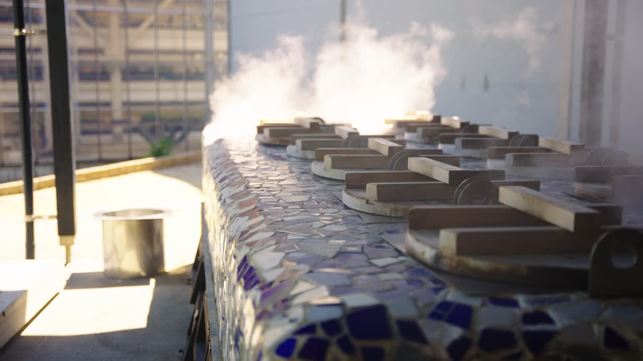 Jigoku Mushi, Japanese Hot Spring Cooking using Geothermal Steam