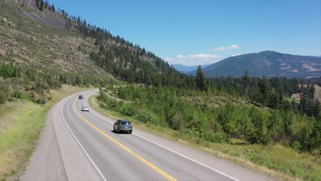 BC's-Okanagan-Highway:-A-Summer-Journey-Amidst-Mountains
