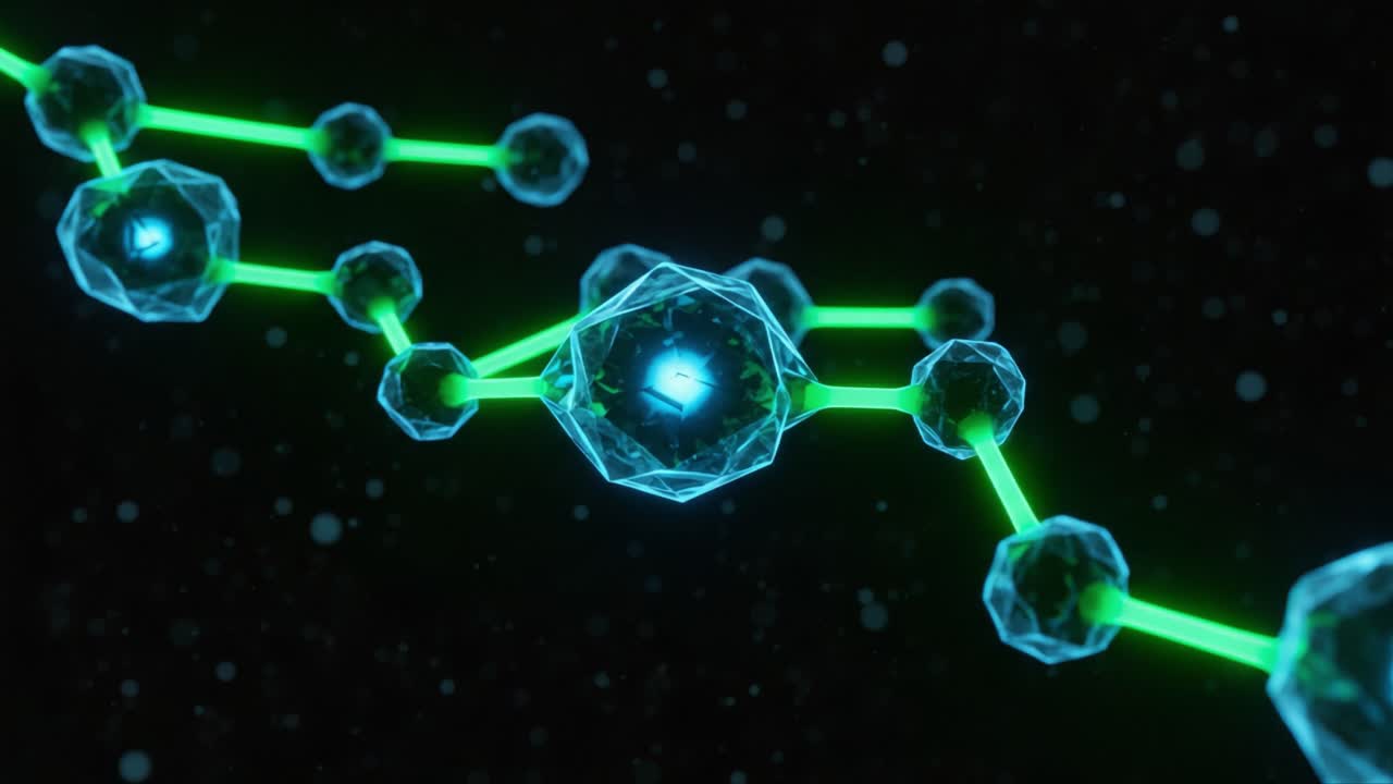 Exploring the Intricacies of Molecular Structures: A Deep Dive into the Fascinating World of Atoms and Chemical Bonds in a Visually Stunning Animation