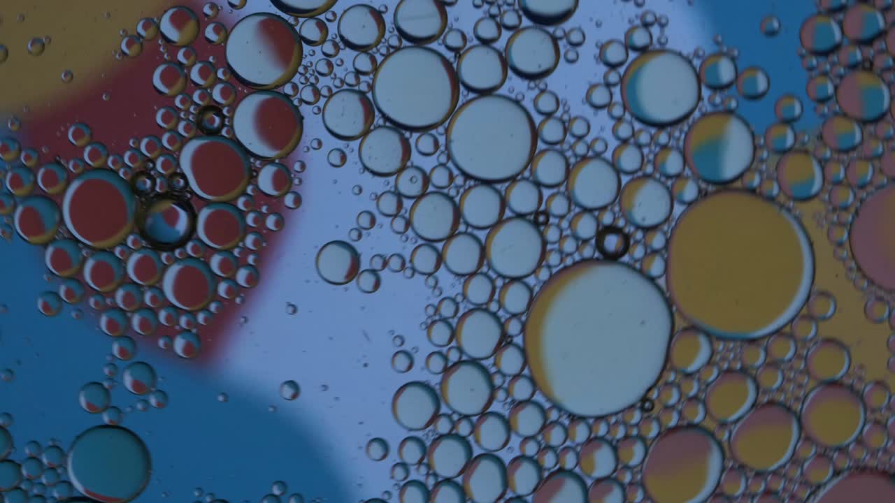 Abstract background with colorful gradient colors.