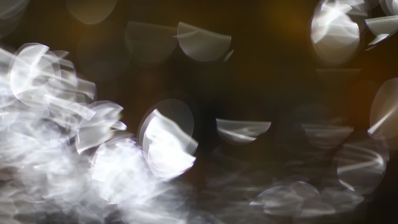 borrón abstracto con luces bokeh parpadeantes en el fondo