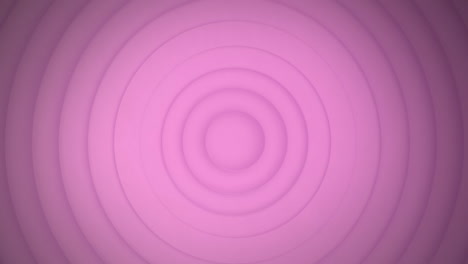 animación de círculos rosados y patrón en bucle sin costuras