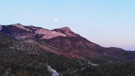 moonlight panorama at mount charleston nevada