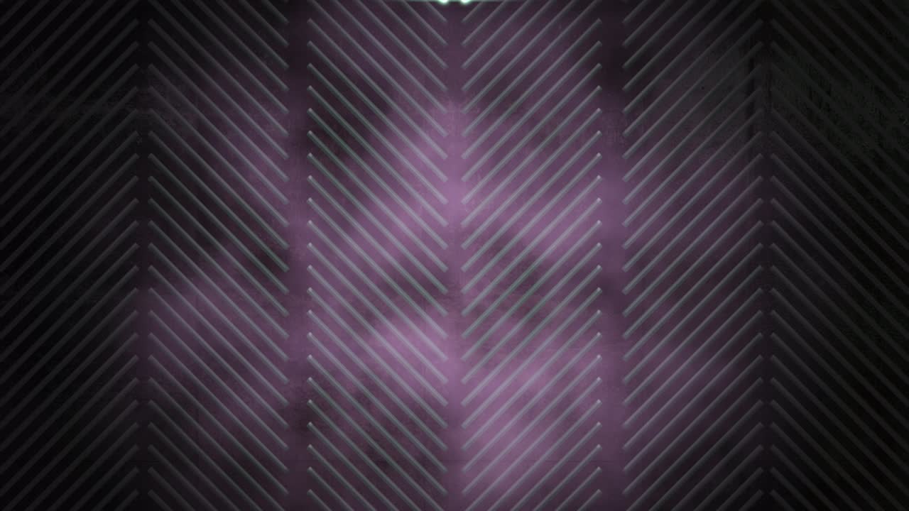 Neon green lights and stripes pattern