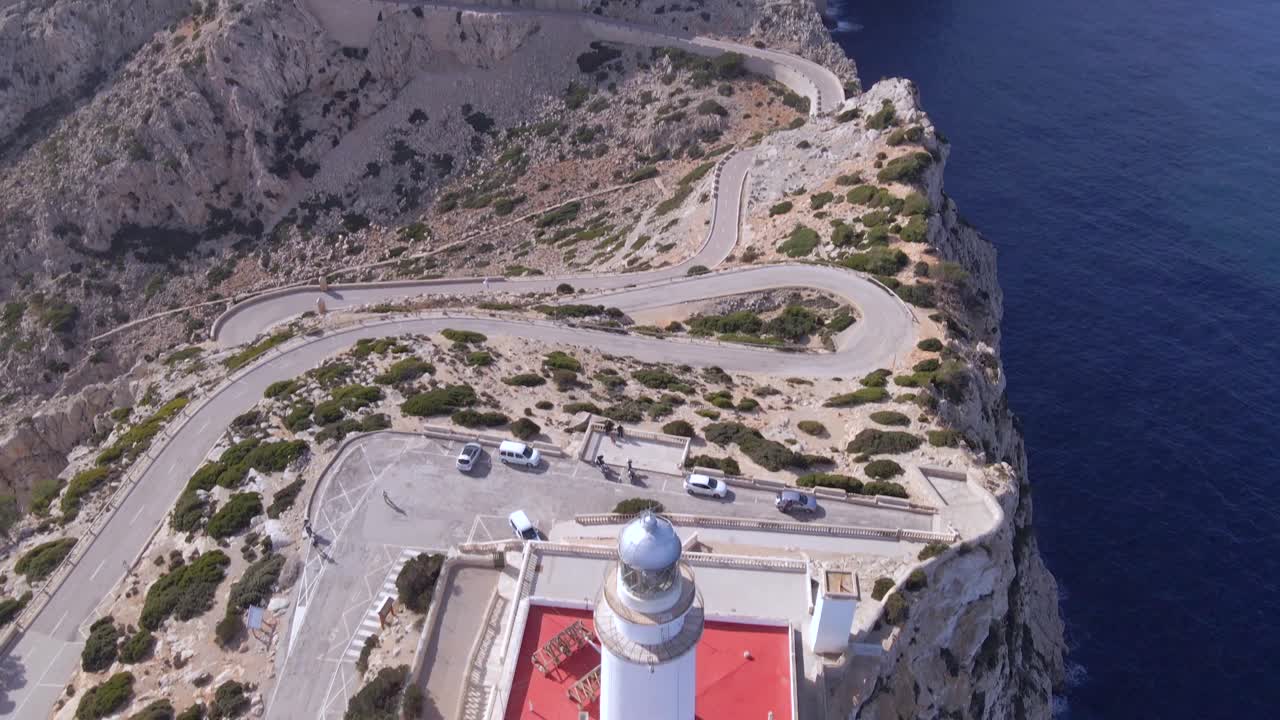 explore los impresionantes acantilados y las aguas azules de cap formentor en mallorca. esta área cautivadora muestra el histórico faro de formentor contra un telón de fondo de paisajes impresionantes.