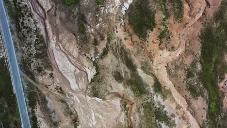 straight down pampas galeras apurimac, peru