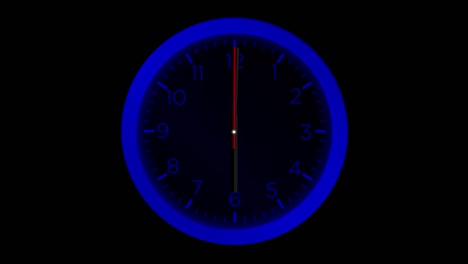 reloj - movimiento abstracto mínimo renderización 3d reloj tiempo concepto horas de lapso de tiempo - horas de lapse de tiempo de reloj - horario de lapse del tiempo loopable - 12 horas de lapsa de tiempo - reloj de lapso del tiempo looping 12 horas