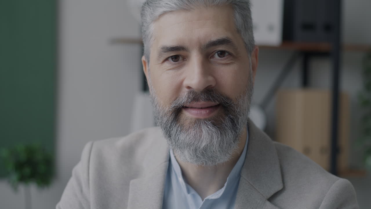 Retrato de un hombre de negocios