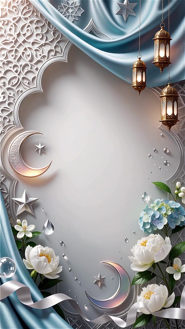 Compleanno del Profeta Maometto Mawlid al-Nabi Sfondo Islamico