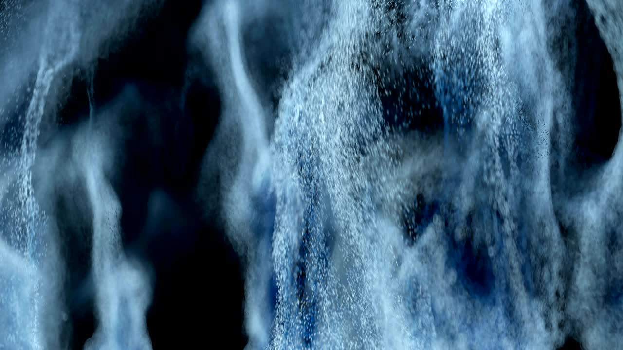 4k 추상 입자 폭발