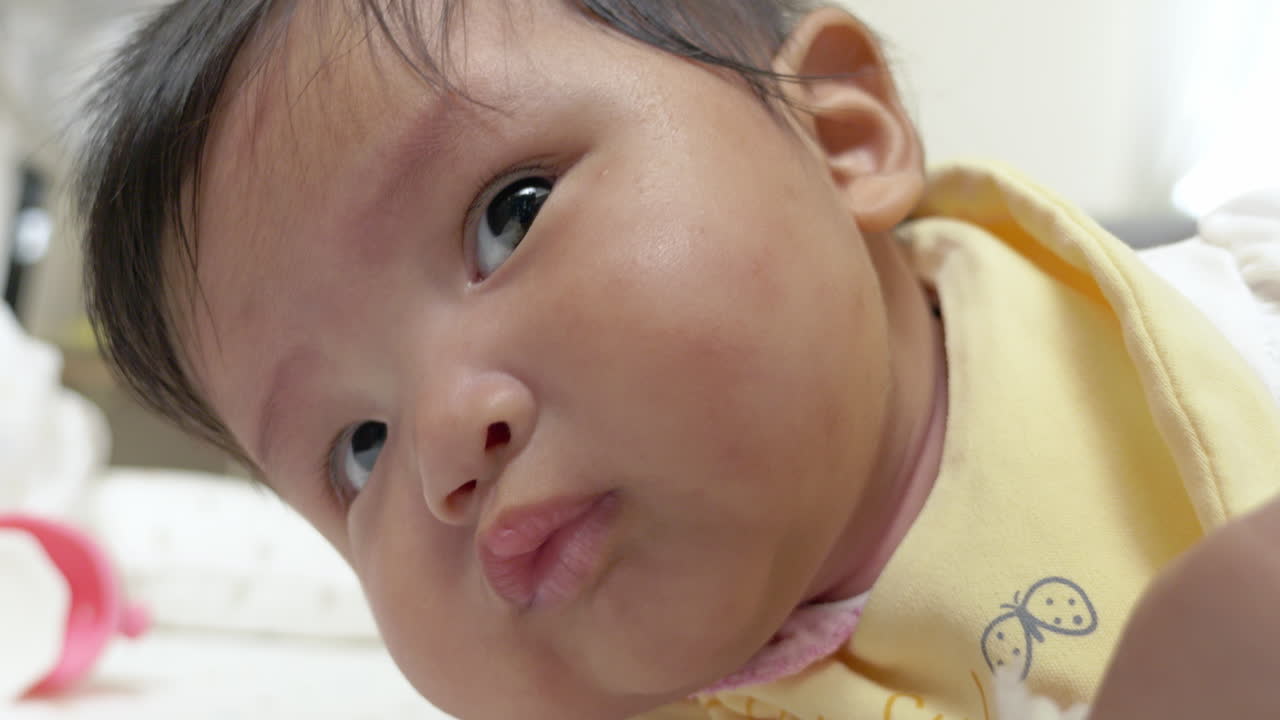 Adorable Baby Close Up