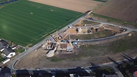 Eine-Baustelle-In-Der-Nähe-Von-Ackerland-Am-Bodensee-In-Deutschland