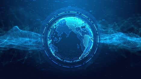 abstract technology spotlight backgrounds abstract global network world map futuristic technology