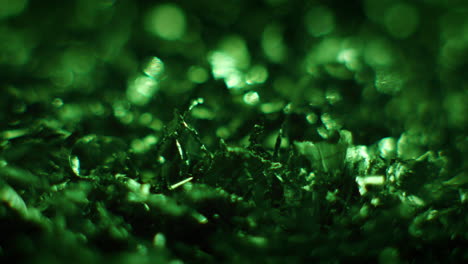 emerald color metal fillings