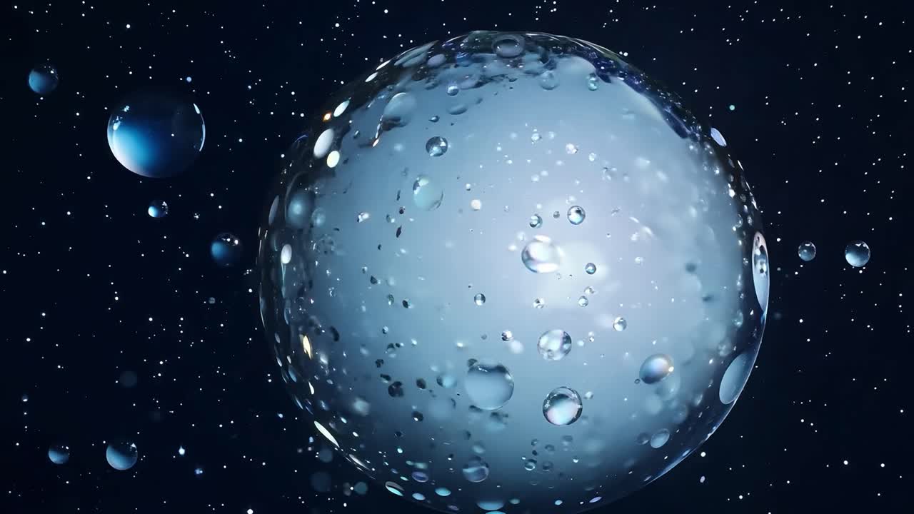 추상적인 물방울 배경