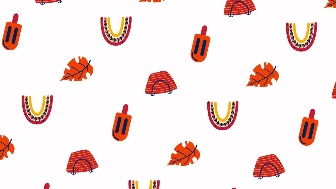 손으로 그린 듀들 배경