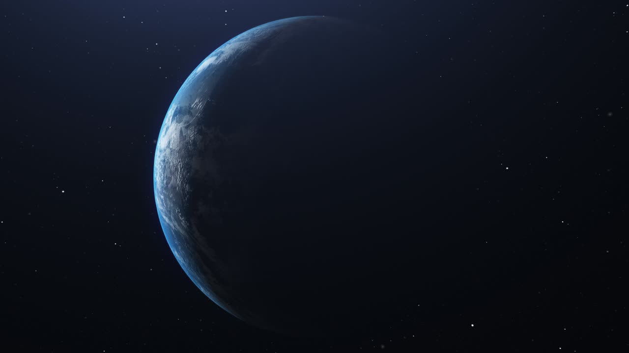 4K Jord Nat til Dag - Realistiske bylys på Jorden fra rummet og solopgang - Filmisk realistisk roterende Jord i rummet - Planeten Jorden om natten - Europa set fra rummet - Australien og det mørke ocean