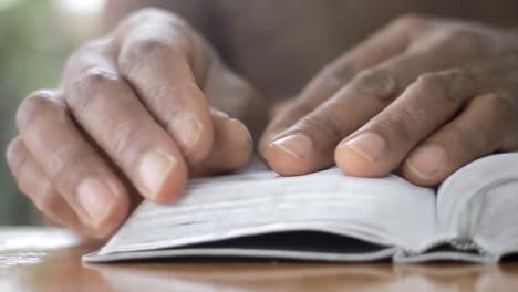 praying-to-god-with-bible-with-people-stock-video-stock-footage