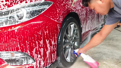 red car wash