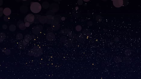 abstract golden glitter particles glittering falling slow motion glamour falling particles
