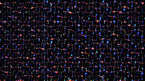 Abstract red yellow blue background 3D liquid lines in a multicolor texture
