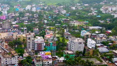 Rupatoly-Bus-Terminal-Und-Barisal-Stadt-In-Bangladesch