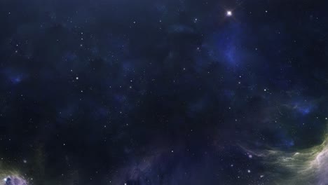 nebula fog covered space 4k