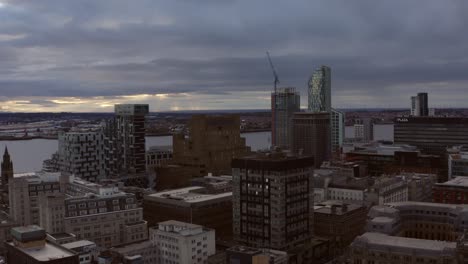 Drone-Shot-Orbiting-Buildings-In-Liverpool-City-Centre-02