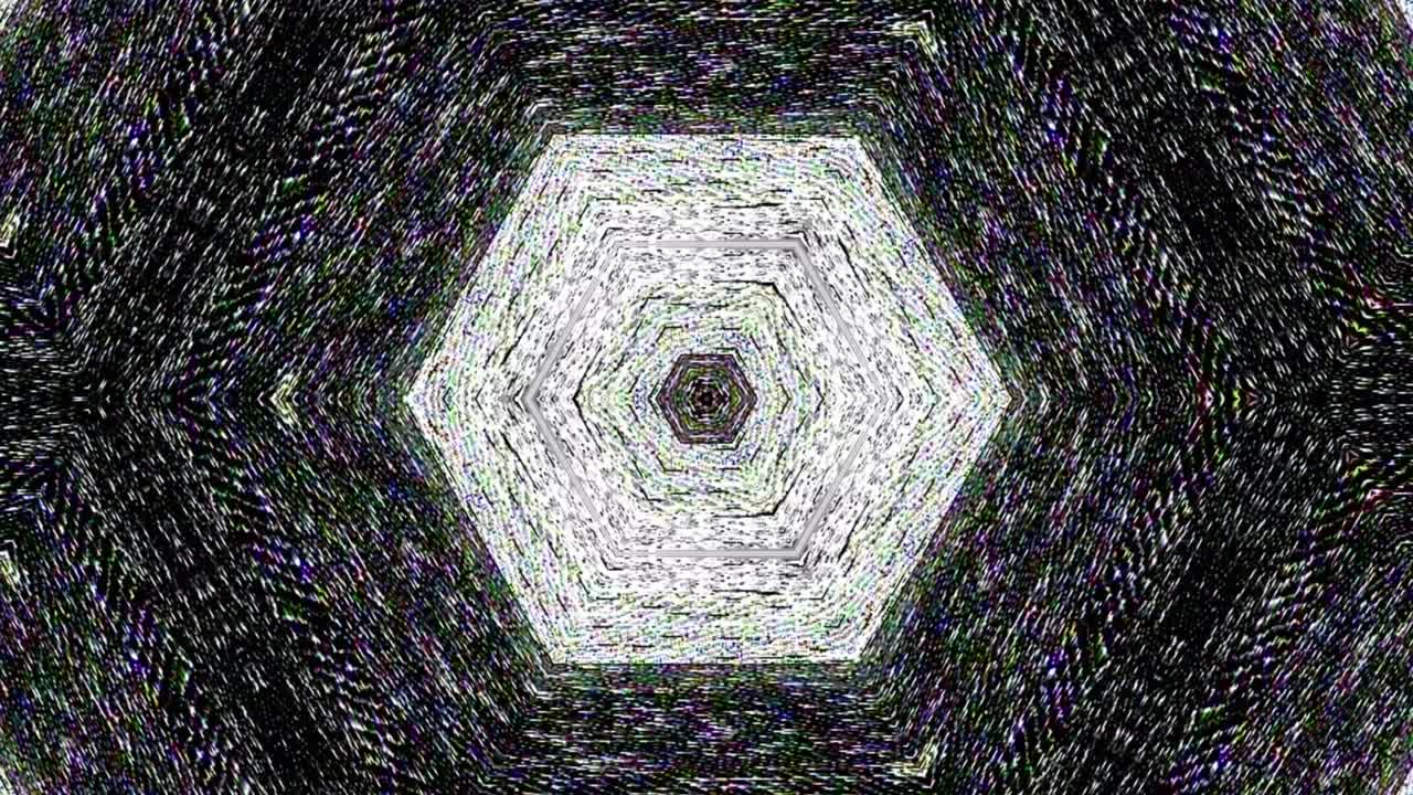 Hypnotism. Hypnosis. Kaleidoscopic looping