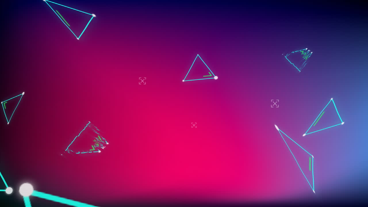 Triangles with static noise