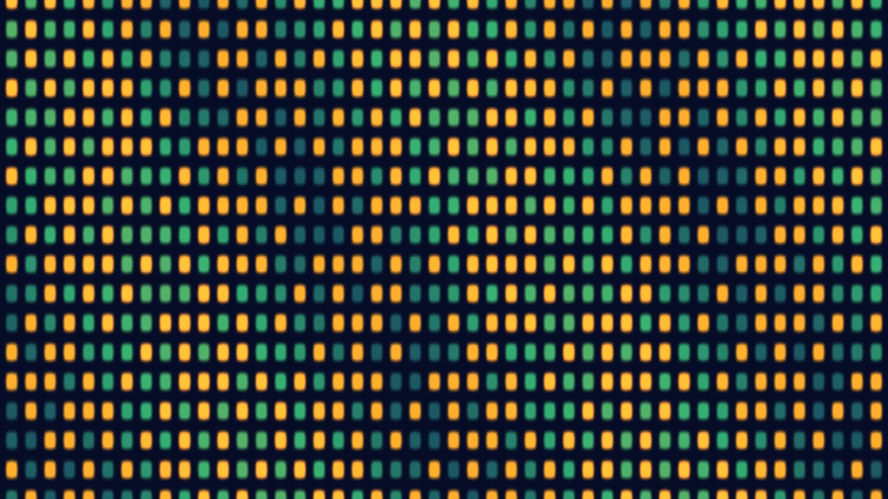 Abstract Climate Heatmap Background This visual displays a pattern of data points in various colors representing temperature changes over a surface. The design creates a dynamic backdrop for projects