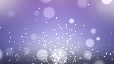 4k 3d abstrakte glitzer staub funkelnde magische staubpartikel schleife hintergrundanimation magische bokeh