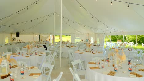 Enchanting-Wedding-Marquee,-Elegant-Interior