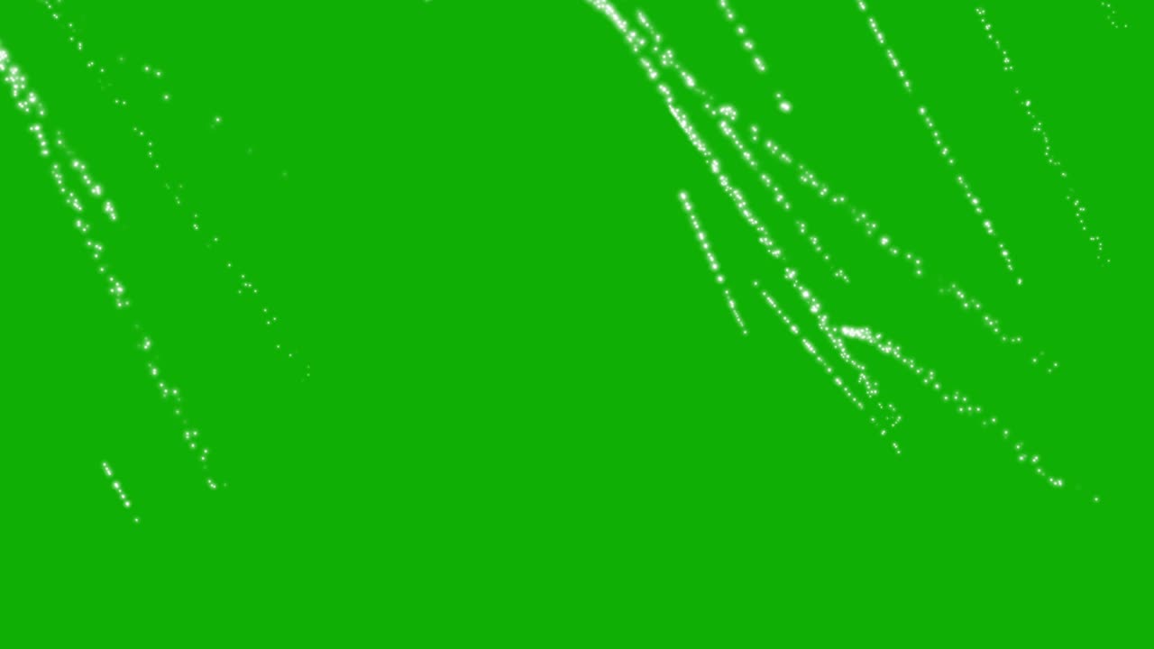 반이는 반이는 줄무 녹색 화면 배경으로 모션 그래픽