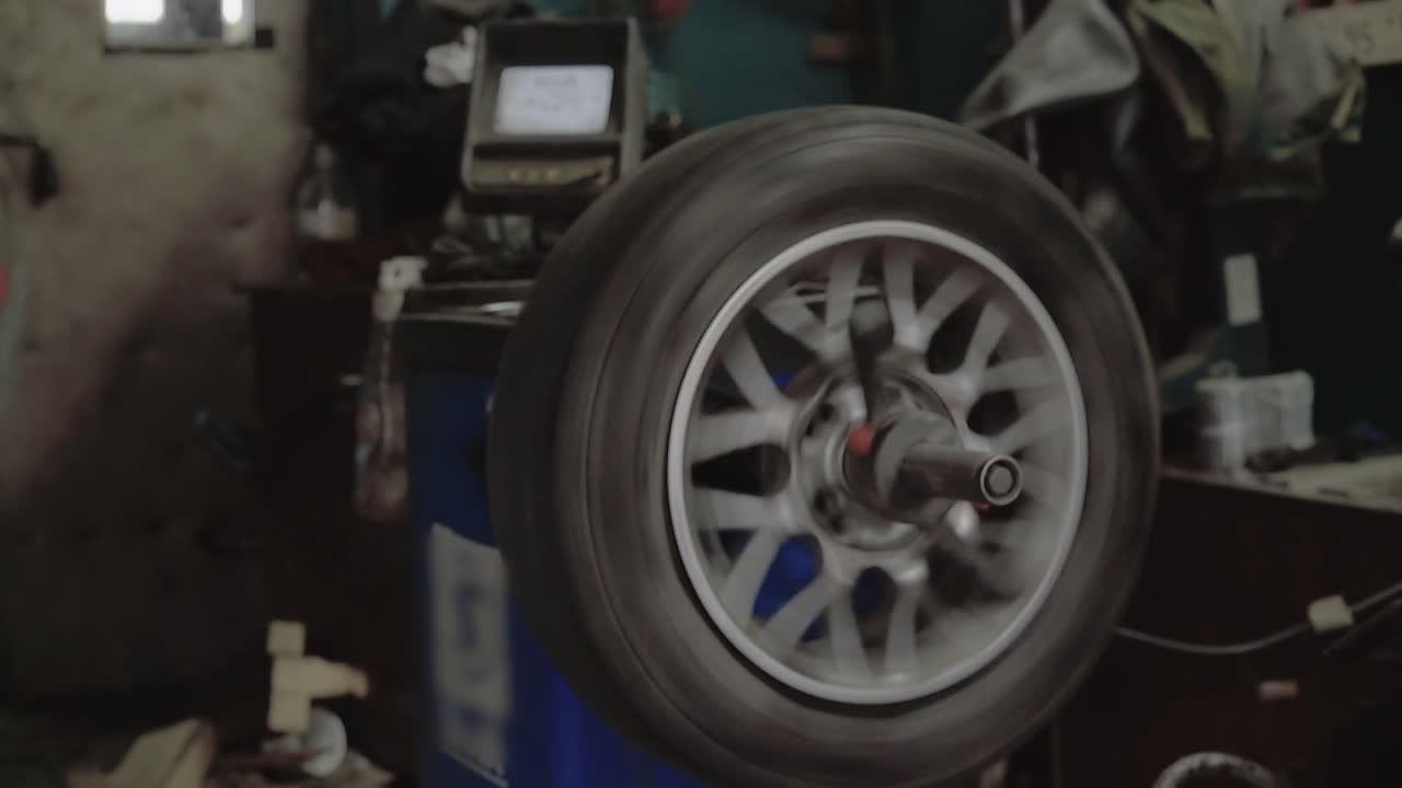 equilibrio de la rueda después de la instalación